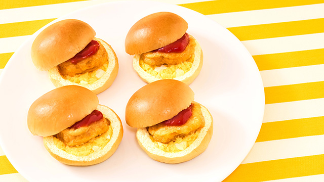 薄皮ミニバーガー