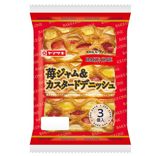 苺ジャム＆カスタードデニッシュ