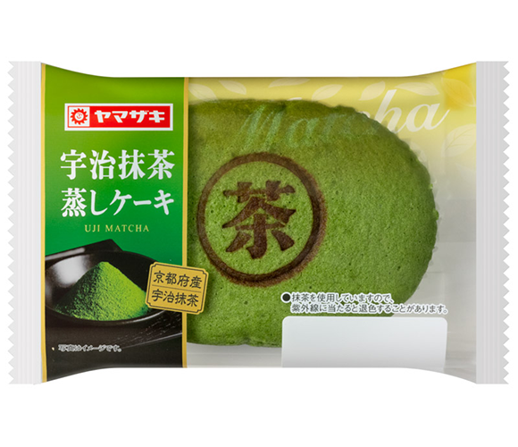 宇治抹茶蒸しケーキ