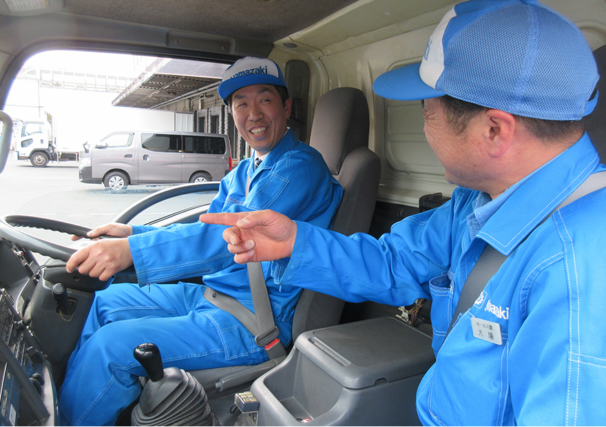 ルートセールスドライバー職