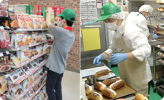 デイリーヤマザキ店舗スタッフ職